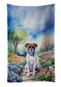 Boxer Spring Path Kitchen Towel Caroline's Treasures