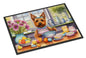 Decorating Easter Australian Terrier Doormat Caroline's Treasures