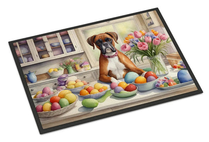 Decorating Easter Boxer Doormat - Vivid Treasure Zone