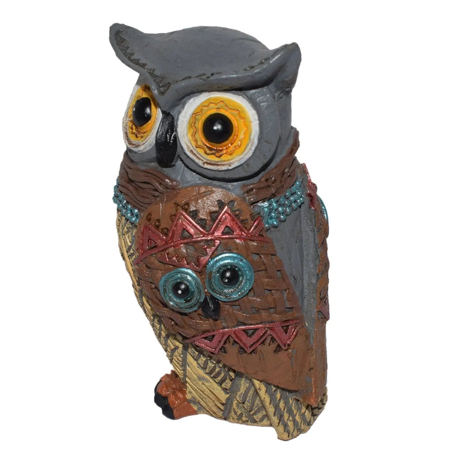 Polyresin Owl Home Decor Gift Set SAMA Homes