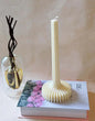 Elegant Lantern Pillar Candle - Unique Soy Wax Home Decor Gift Idea-1