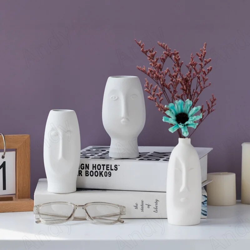 Nordic style European Ceramic Vase Ai BlakHom