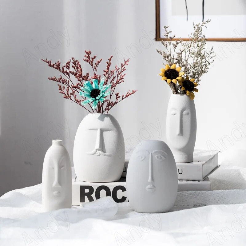 Nordic style European Ceramic Vase Ai BlakHom