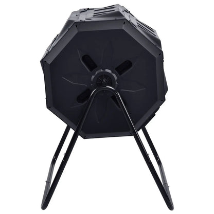 Outdoor 43-Gallon Compost Bin Tumbler Home Garden Composter FastFurnishings