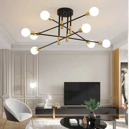 Modern Chandelier LED Ceiling Lamp Ai BlakHom