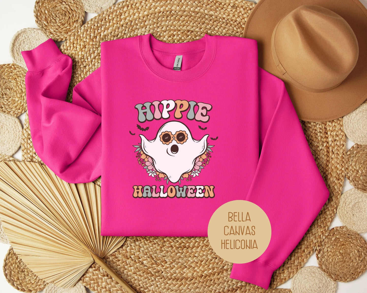 Hippie Halloween Sweatshirt Printify