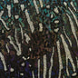 Cheetah Metallic Flocking Hologram Glitter Fabric in Nylon Spandex | Spandex Palace-6
