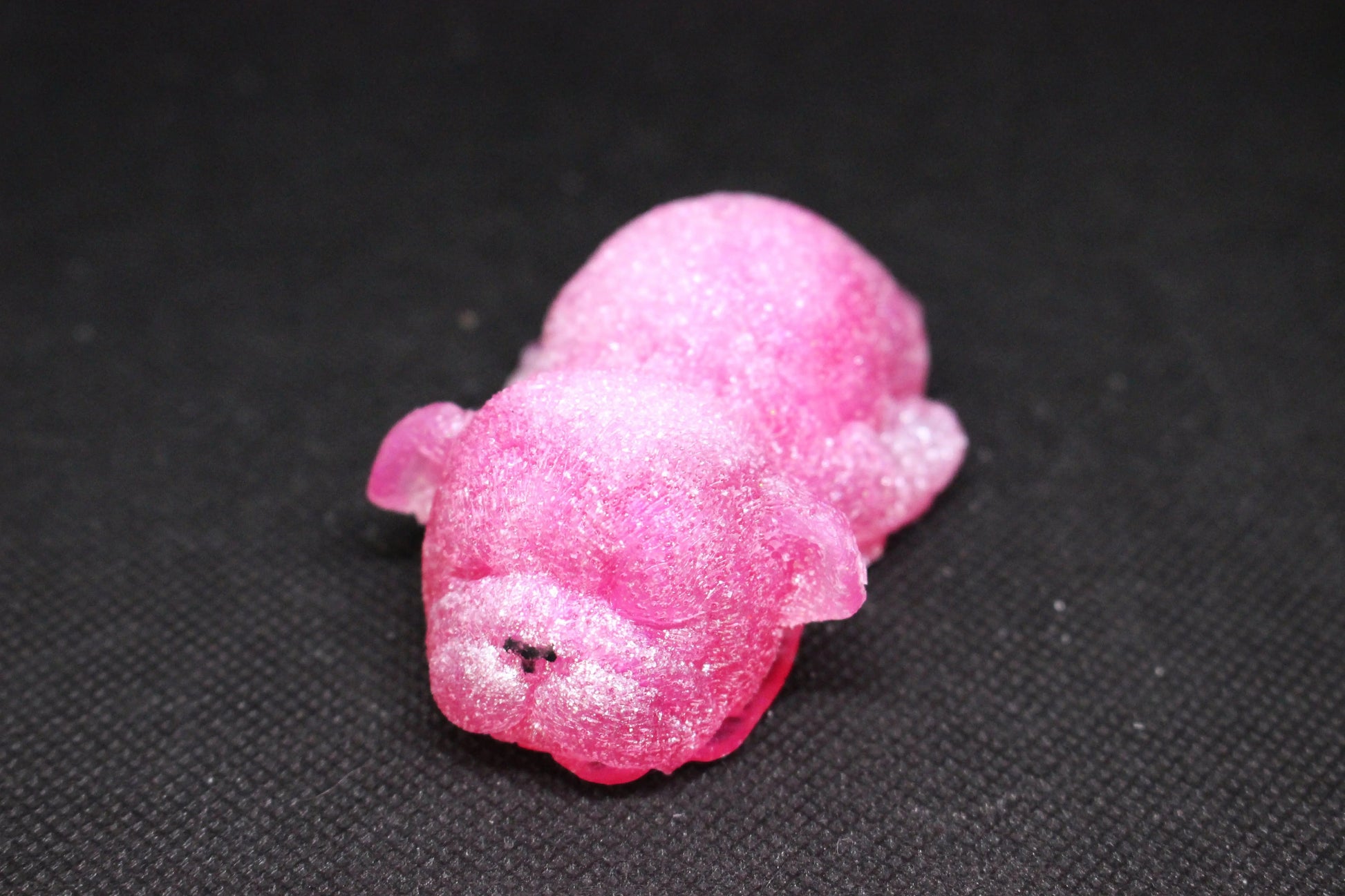 Resin Sleeping Dog Figurine for Home Decor Accent-0