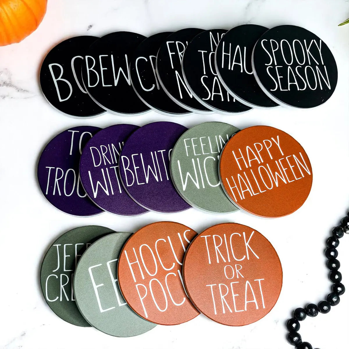 Halloween Coasters Gia Roma