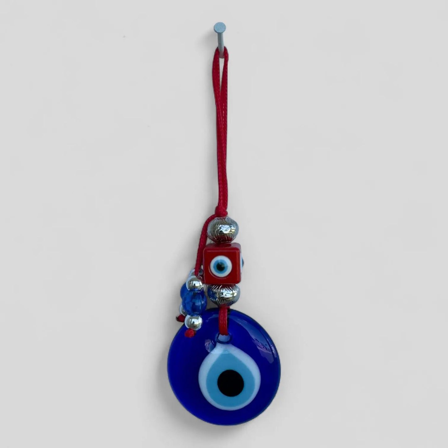 Wall Hanging Evil Eye - Nazar Boncuk Mal De Ojo, Modern Boho Style Home Decor - Multiple Color Options-4