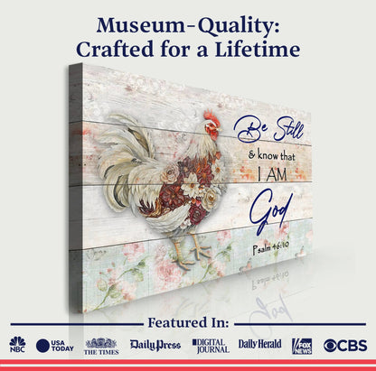 Be Still Faith Sign II Tailored Canvases