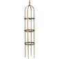 60-inch Copper Finish Steel Outdoor Garden Trellis Obelisk FastFurnishings