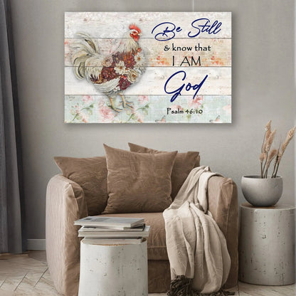 Be Still Faith Sign II Tailored Canvases