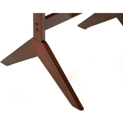 Modern Full Length Freestanding Bedroom Floor Cheval Mirror in Cherry FastFurnishings