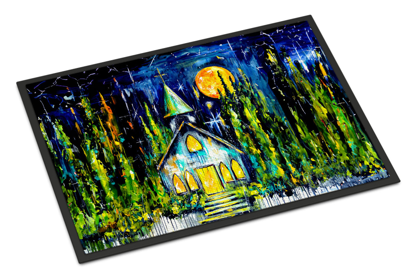 Rock of Ages Church Doormat Caroline's Treasures