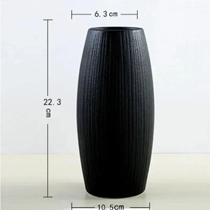 Ceramic Retro Vase Handmade Home Decor OBA