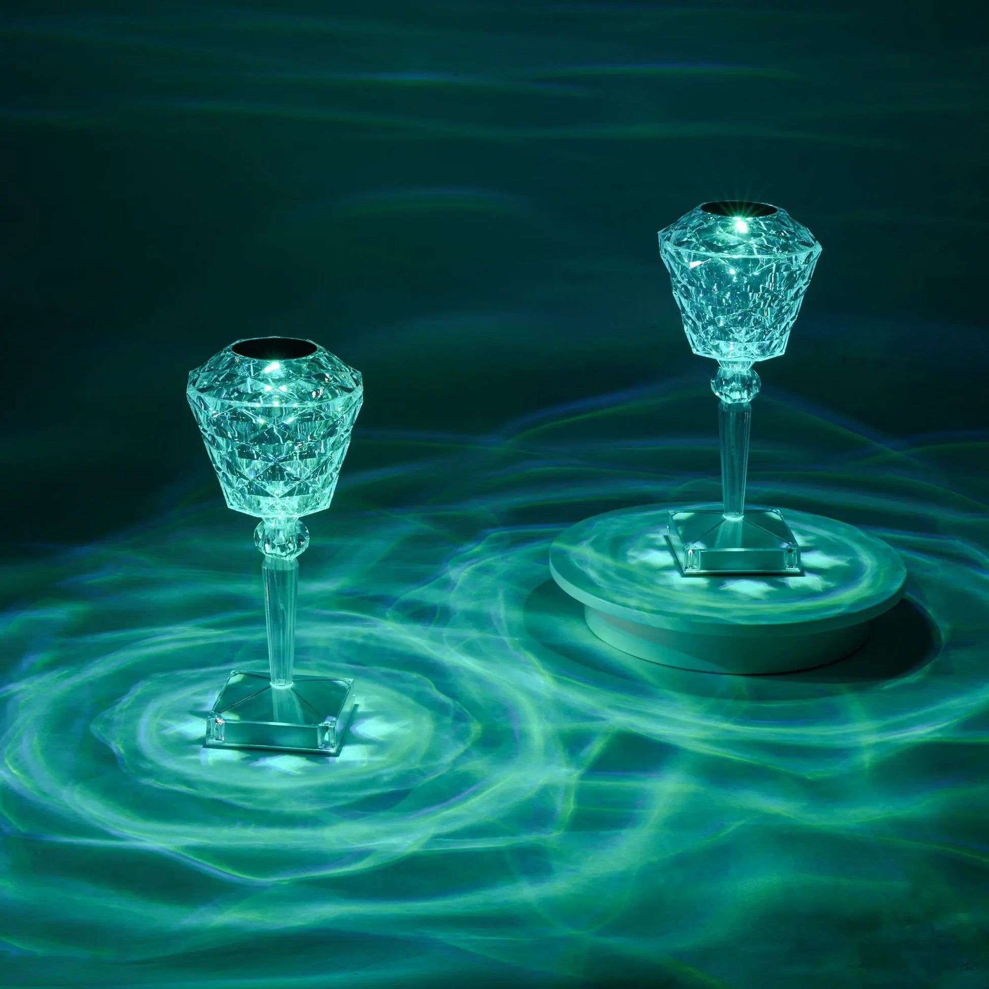 Crystal Rose Table Lamp Lampdepot