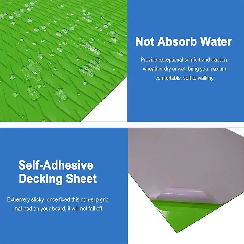 NNEOBA Non-Slip Foam Deck Pad for Surfboards 1200x550x5mm-2