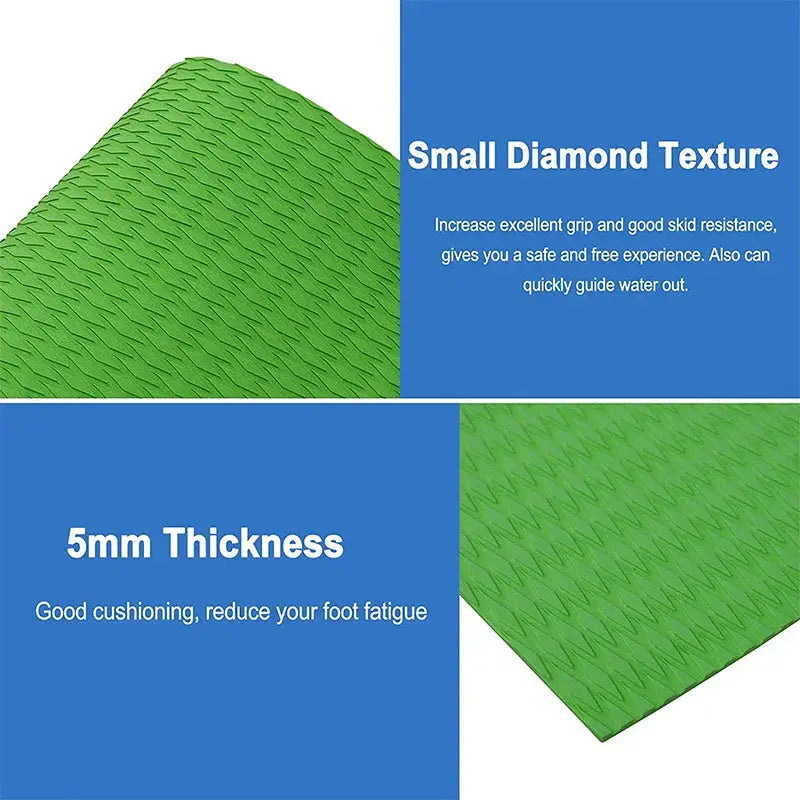 NNEOBA Non-Slip Foam Deck Pad for Surfboards 1200x550x5mm-1