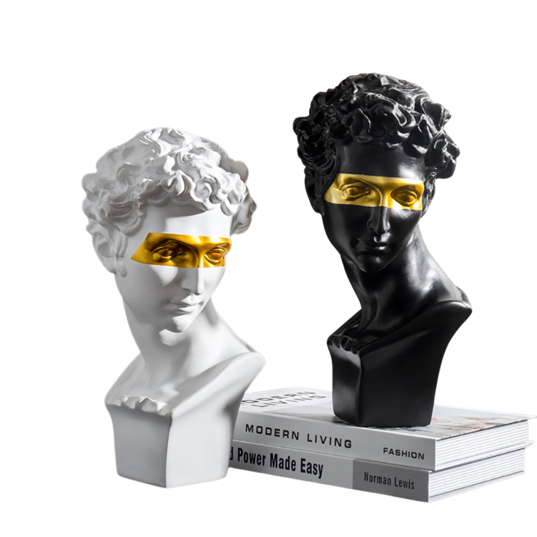 David Resin Statue Sculpture Ze BlakHom