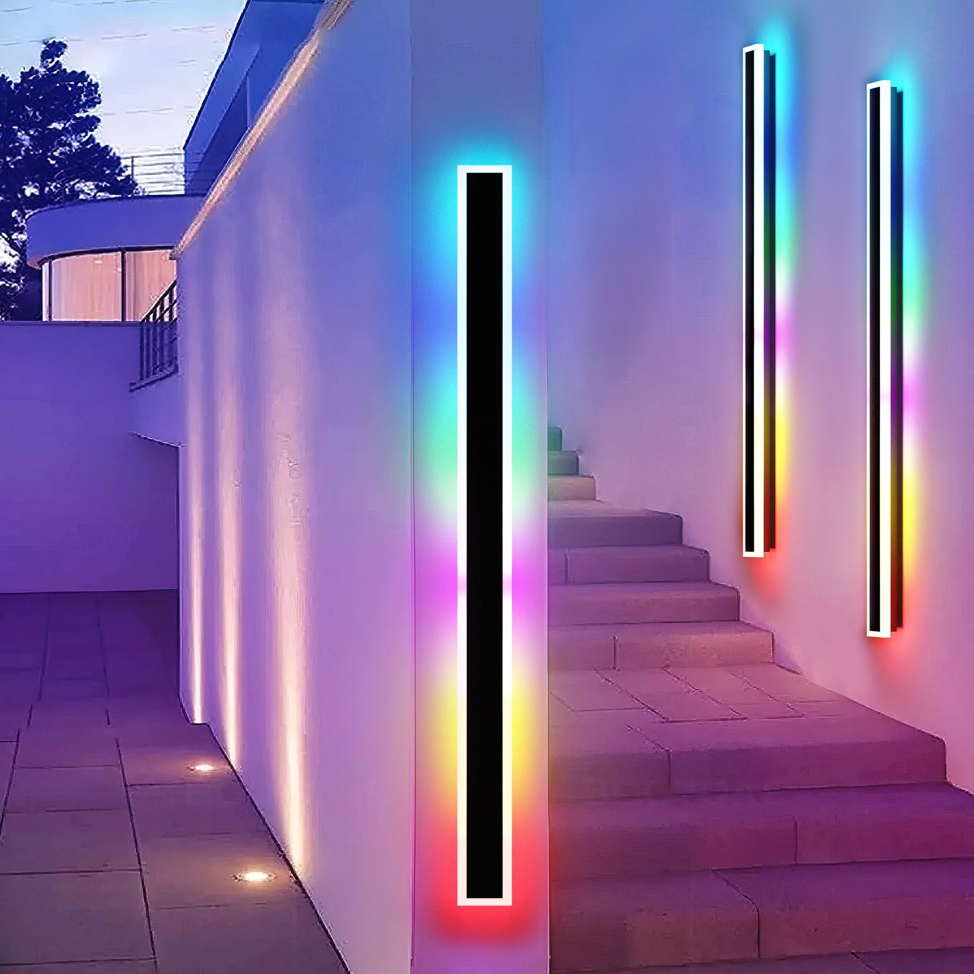 2 Pcs Outdoor Long Wall Light-0