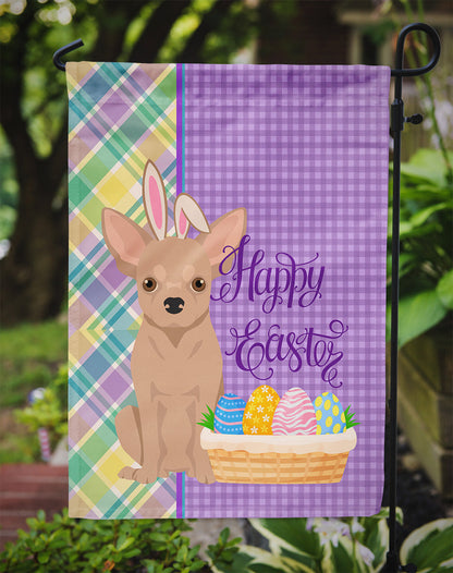 Cream Chihuahua Easter Garden Flag Caroline's Treasures
