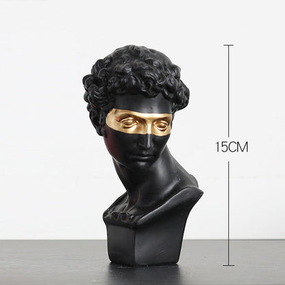 David Resin Statue Sculpture Ze BlakHom