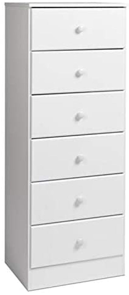 Astrid 6 Drawer Tall Chest for Bedroom ShipItFurniture