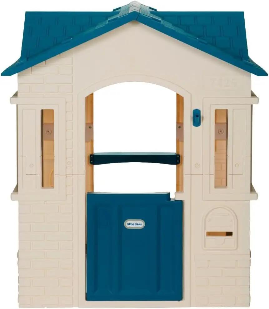 Cape Cottage Playhouse - Blue Large ShipItFurniture