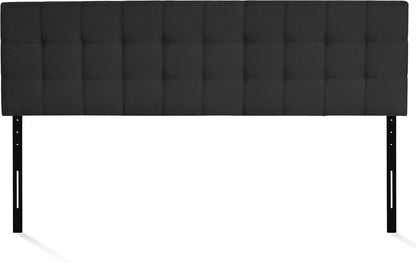 Stylish Black King Headboard for Cozy Bedroom Space ShipItFurniture
