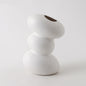 Ceramic Simple White Vase Nordic Home Decoration C BlakHom
