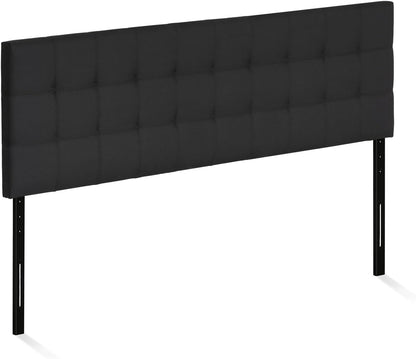Stylish Black King Headboard for Cozy Bedroom Space ShipItFurniture