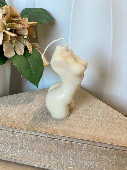 Female Body Candle - Artistic Soy Wax Scented Candle for Elegant Home Decor-3
