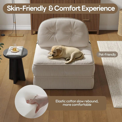 Folding Sofa Bed with Pillow for Comfy Lounge ShipItFurniture