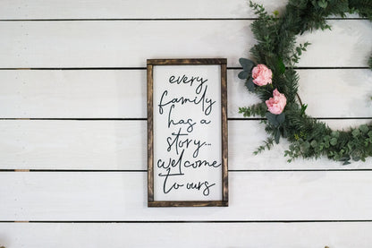 every family has a story welcome to ours-2