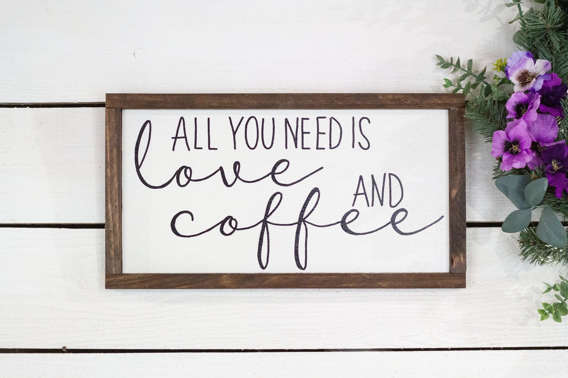 All you need is love and coffee The McGarvey Workshop