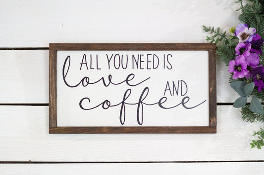 All you need is love and coffee The McGarvey Workshop