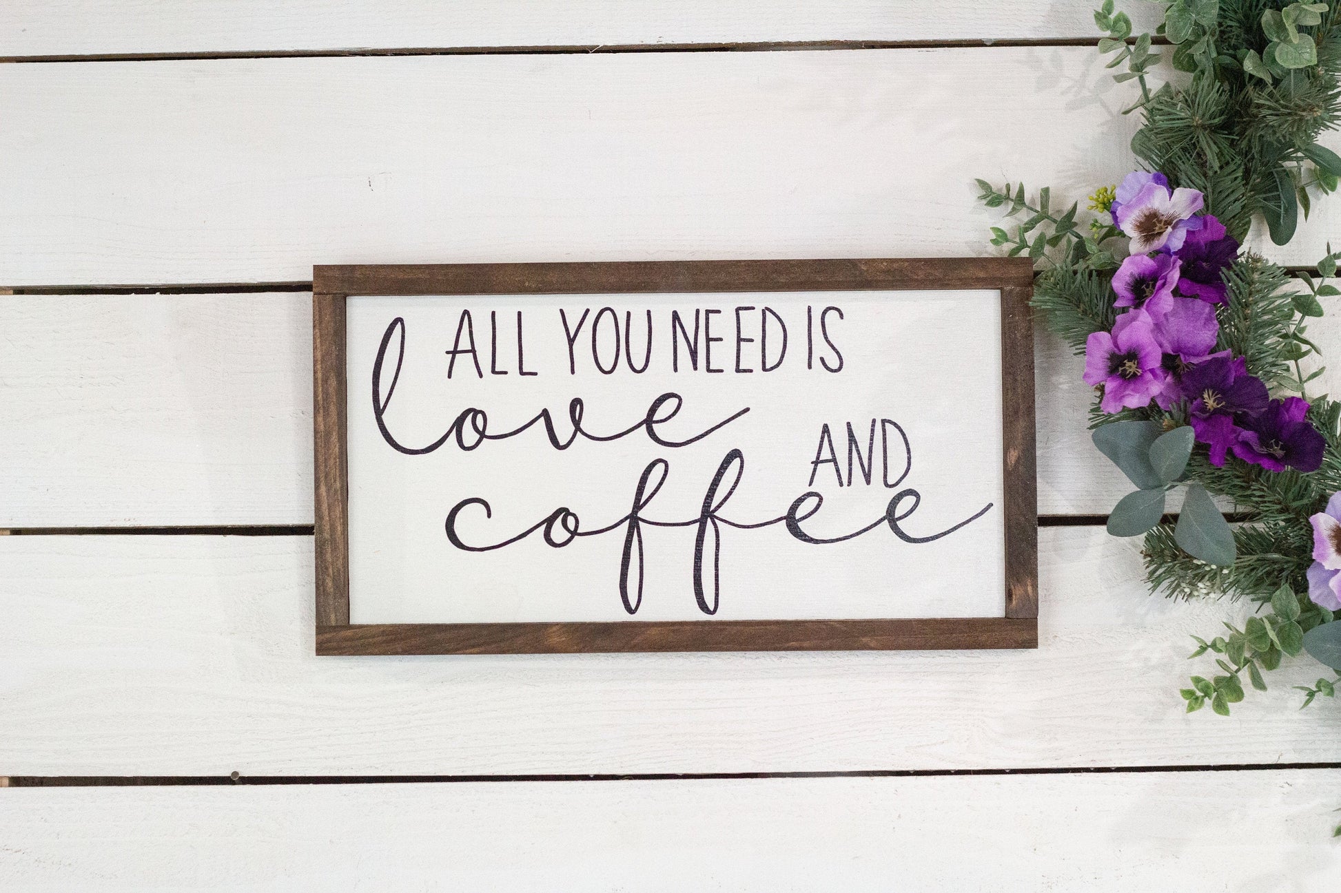 All you need is love and coffee The McGarvey Workshop