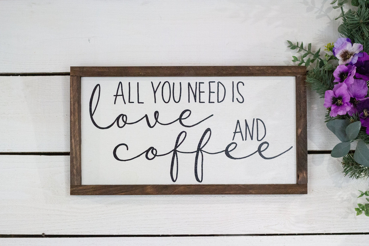 All you need is love and coffee The McGarvey Workshop