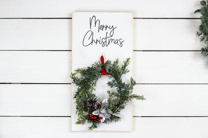 Wall Mounted Christmas Wreath-1