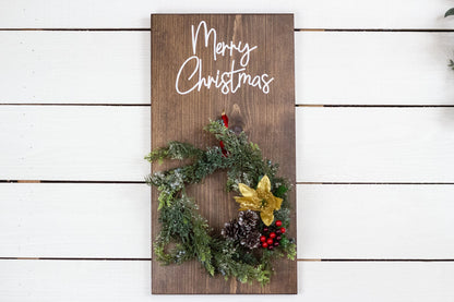 Wall Mounted Christmas Wreath-2