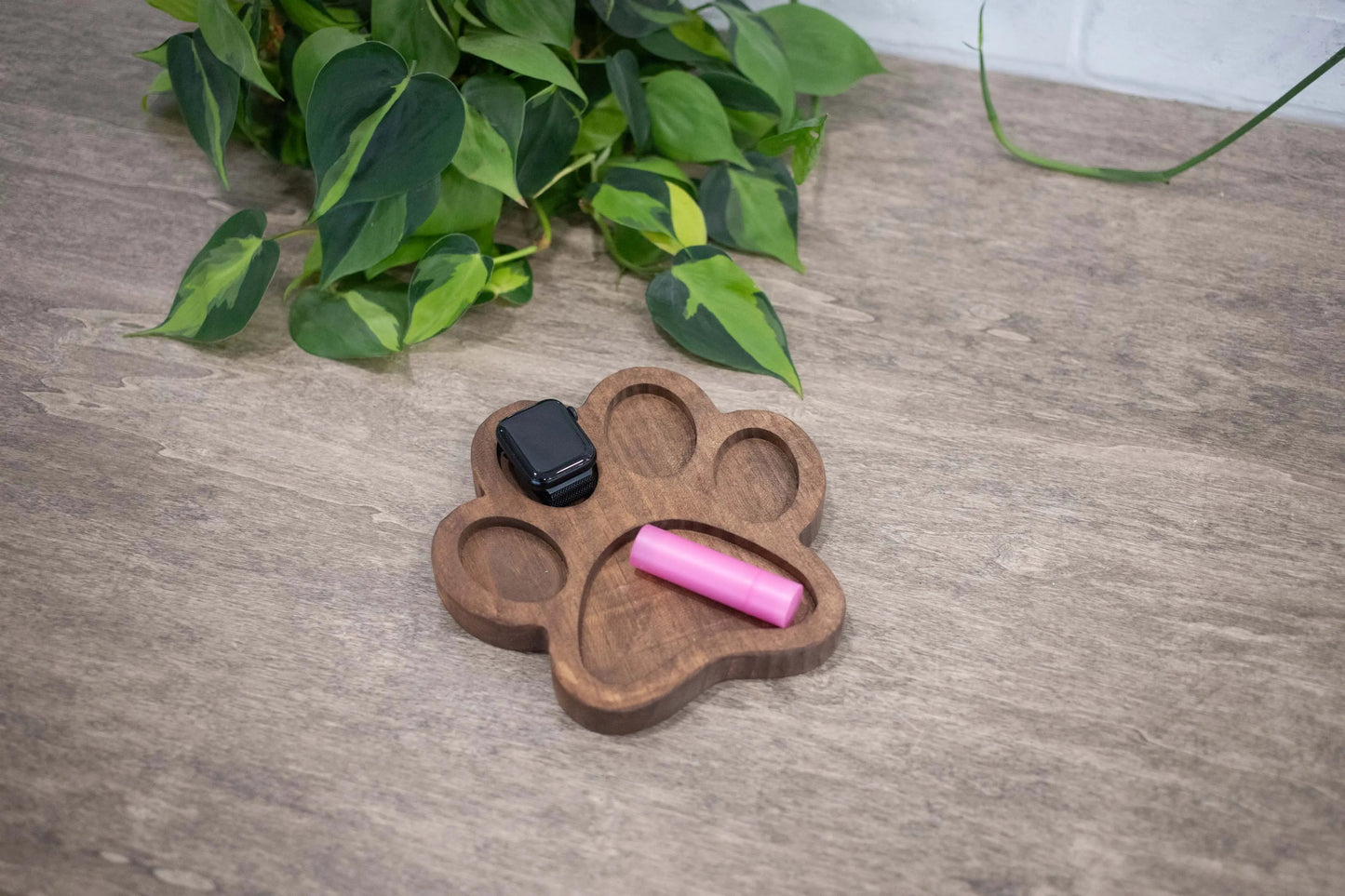 Heart Carved Catch All Tray, Change Tray-3