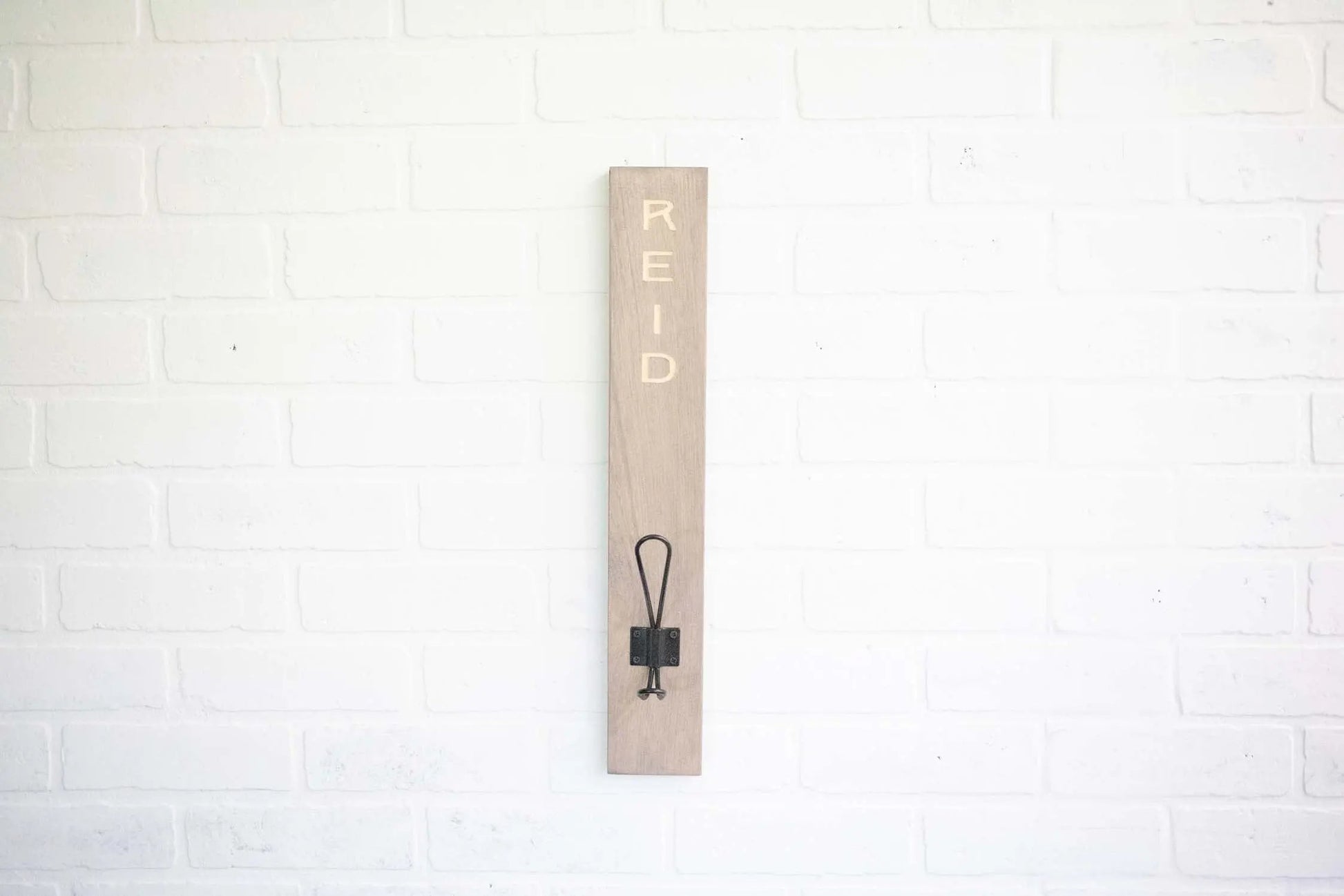 Customizable Coat Hook, Personalized Leash Holder, Engraved Backpack Hook-0